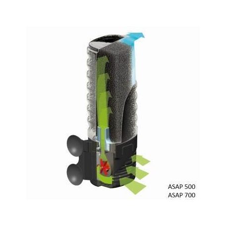 Aquael | ASAP Filter 700 belső szűrő – terráriumokhoz