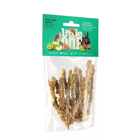 Little One Yummy ágak kiwivel és almával jutalomfalat kisemlősöknek 35 g