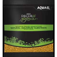   AquaEl Decoris Yellow | Akvárium dekorkavics (sárga) - 1 Kg