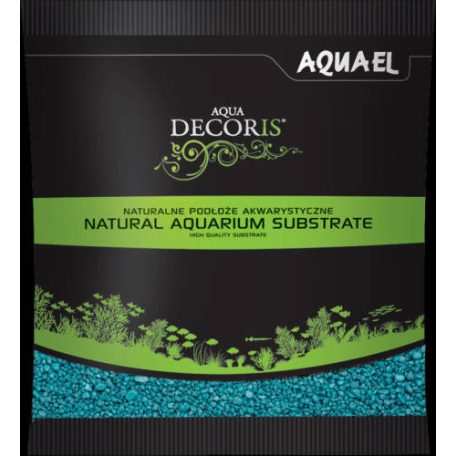 AquaEl Decoris Turquise | Akvárium dekorkavics (tűrkiz) - 1 Kg