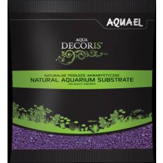   AquaEl Decoris Purple - Akvárium dekorkavics (lila) 2-3mm - 1 kg