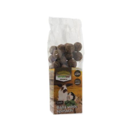 NatureLand Balls with Spinach | Spenótgolyó rágcsálóknak - 150 g