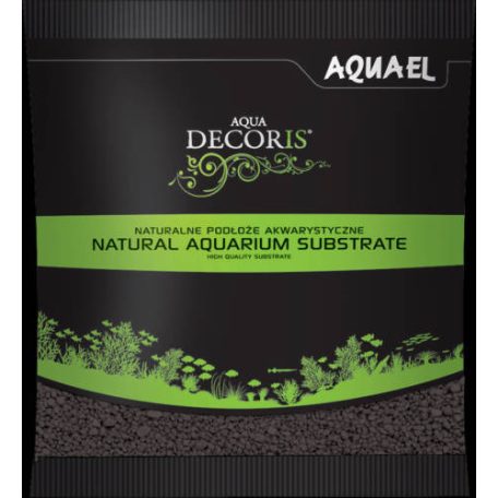 AquaEl Decoris Black | Akvárium dekorkavics (fekete) - 1 Kg