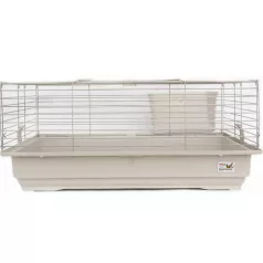   PetInn Banny 1 | Praktikus kisállat ketrec nyulak és tengerimalacok számára – 80 × 40,5 × 34 cm