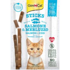 GimCat Sticks Cat | Lazac ízű jutalomfalat 4x20 gramm