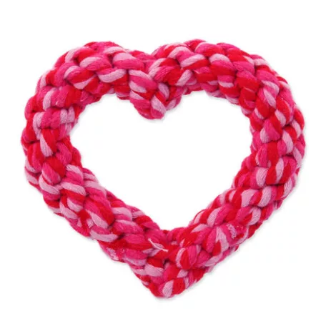  Heart cotton rope toy 