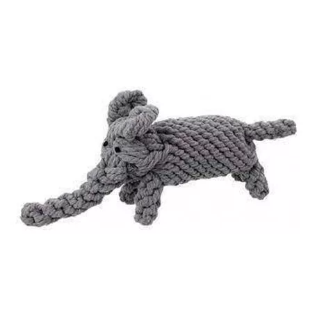  Elephant cotton rope toy 