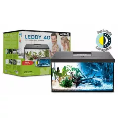   AquaEl Leddy Day & Night 40 black | Akvárium szett (fekete) - 41x25x25 cm