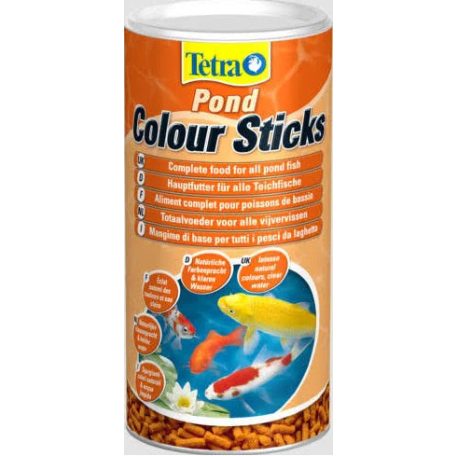 Tetra Pond Colour Sticks | Eledel tavi halaknak - 1 L