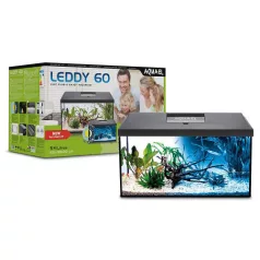   AquaEl Leddy Plus 60 Day&Night black | Akvárium szett (fekete)  - 60x30x30 cm