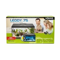   AquaEl Leddy Plus 75 Day&Night black | Akvárium szett (fekete) - 75x35x40 cm