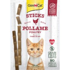 GimCat Sticks Cat | Baromfi ízű jutalomfalat 4x20 gramm