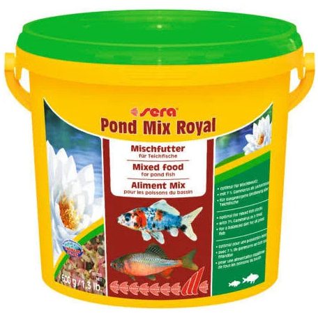 Sera Pond Mix Royal | Táplálék díszhalak számára - 3800 ml