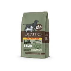   QUATTRO No-Grain ALL BREED ADULT LAMB MONOPROTEIN  kutyatáp 1,5kg
