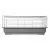 Ecomfy | BANNY 3 tágas kisállat ketrec – 101 x 53 x 42 cm | Olívaszürke