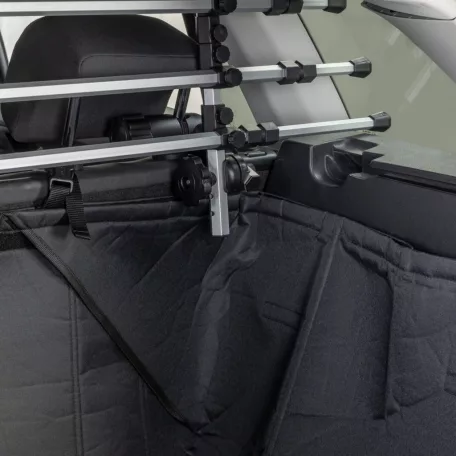 Trixie | car boot cover | praktikus autós kutyaszállító kiegészítő – fekete, 1.64 × 1.25 m