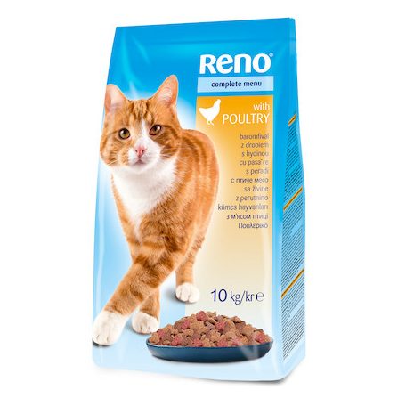 Reno szárnyas 10 kg macskatáp