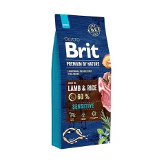 Brit Premium By Nature Sensitive Bárány Kutyatáp 15 kg