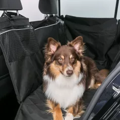   Trixie | Protective Car Seat Cover | praktikus autós kutyaszállító kiegészítő – fekete, 1.55 × 1.30 m