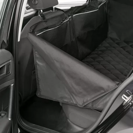 Trixie | Protective Car Seat Cover | praktikus autós kutyaszállító kiegészítő – fekete, 1.55 × 1.30 m