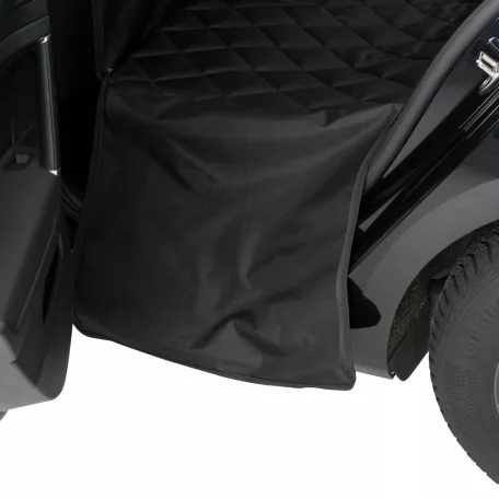 Trixie | Protective Car Seat Cover | praktikus autós kutyaszállító kiegészítő – fekete, 1.55 × 1.30 m