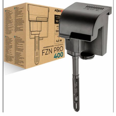 AquaEl FZN-PRO 400 akváriumi külső túlfolyószűrő | 10–75 literes akváriumokhoz