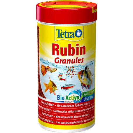 Tetra | Rubin | Granules | Granulátum táplálék | Díszhalak számára - 250 ml