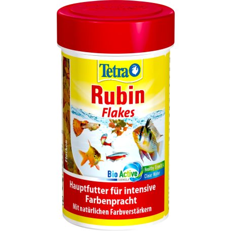 Tetra | Rubin | Flakes | Lemezes táplálék | Díszhalak számára - 100 ml