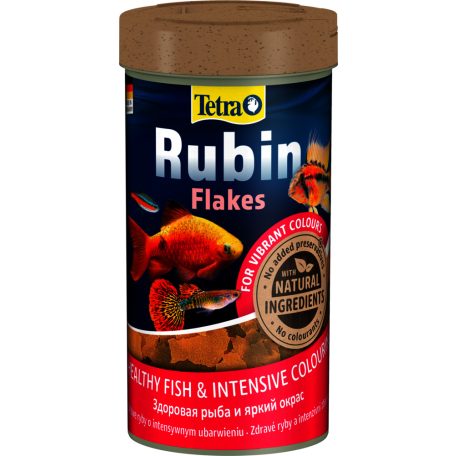Tetra Rubin Flakes | Prémium színfokozó lemezes főeleség minden díszhal számára – 100 ml