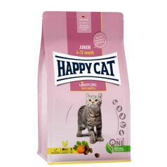   Happy Cat Junior Land-Geflügel | Baromfi ízű száraz macskatáp - 10 Kg