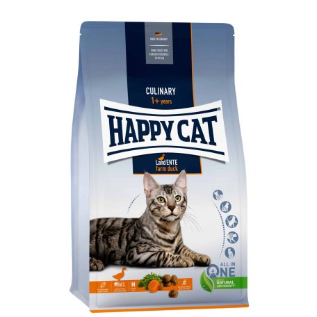 Happy Cat Culinary Land-Ente | Kacsa ízű száraz macskatáp - 4 Kg