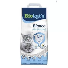   GimCat Biokats Bianco Attracting | Csomósodó macskaalom - 10 Kg