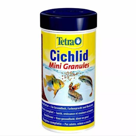 Tetra | Cichlid | Mini Granules | Díszhaltáp - 250 ml