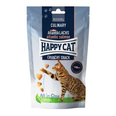   Happy Cat Culinary Crunchy Snack Atlantic Salmon | Lazac ízű jutalomfalat macskáknak - 70 gramm