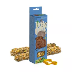   Little One dupla rúd tengerimalacnak nyúlnak és csincsillának zöldséggel 2x60 g