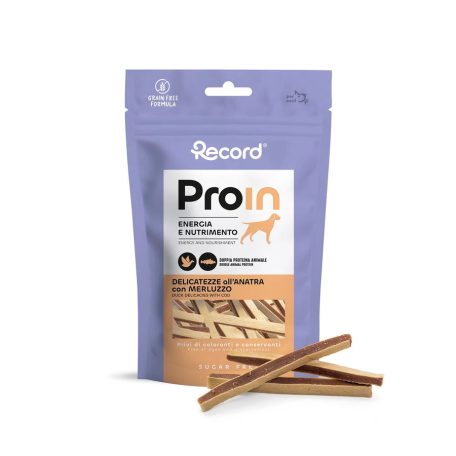 RECORD ProIn Jutalomfalat Kutyáknak Sandwiches Kacsás 75 g