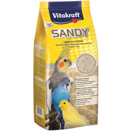 Vitakraft Sandy Vitality Plus | Madárhomok kistestű díszmadaraknak - 2,5 kg