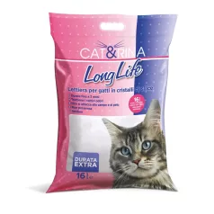 CAT+RINA LongLife szilikagél macskaalom 6,4kg 16l