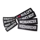 Julius-K9 | Hámfelirat | Cserélhető tépőzáras felirat – GANGSTER (nagy)