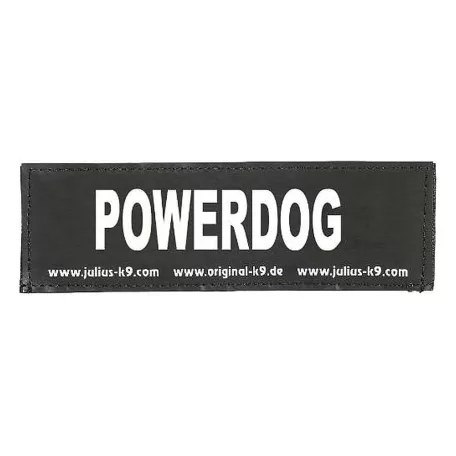 Julius-K9 | Hámfelirat | Cserélhető tépőzáras felirat – POWERDOG (nagy)