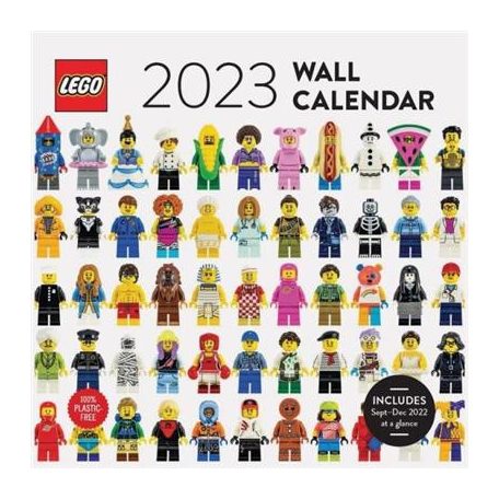 Gyűjtőknek | 2023 WALL CAL: LEGO - EN (angol nyelvű) naptár
