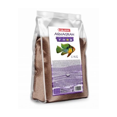 Dajana | Aquagran | Szemcsés akváriumi haleledel, M-es méret - 1 Kg