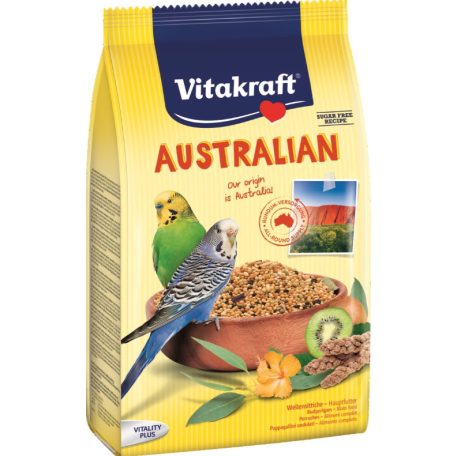 Vitakraft | AUSTRALIAN - teljesértékű eleség törpepapagájok részére - 800 g