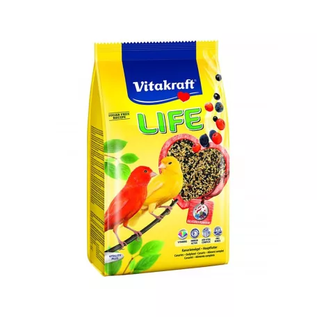 Vitakraft Canarian | Teljes értékű eleség (kanári madarak részére)  - 800 g