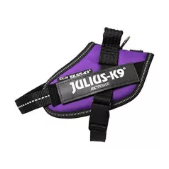   Julius-K9 | IDC Powerhám | Ergonomikus, fényvisszaverő kutyahám – sötétlila (XS/Mini-Mini) 40–53 cm