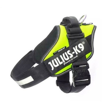 Julius K-9 | IDC Powerhám Baby 1-es méret (UV neon zöld) - 0,8-3 Kg