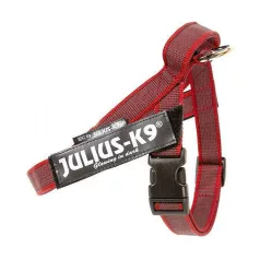   Julius-K9 | Color&Gray IDC | Könnyű, gyorsan száradó hevederhám – piros (S/Mini) 49–67 cm