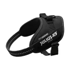 Julius-K9 | IDC Powerhám | Ergonomikus, fényvisszaverő kutyahám – fekete (S/Mini) 49–67 cm