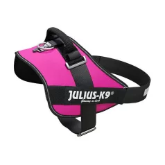   Julius-K9 | IDC Powerhám | Ergonomikus, fényvisszaverő kutyahám – lila (2XL/3) 82–115 cm