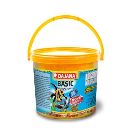 DAJANA | TROPICA basic | Lemezes haltáp vödrös - 5 L